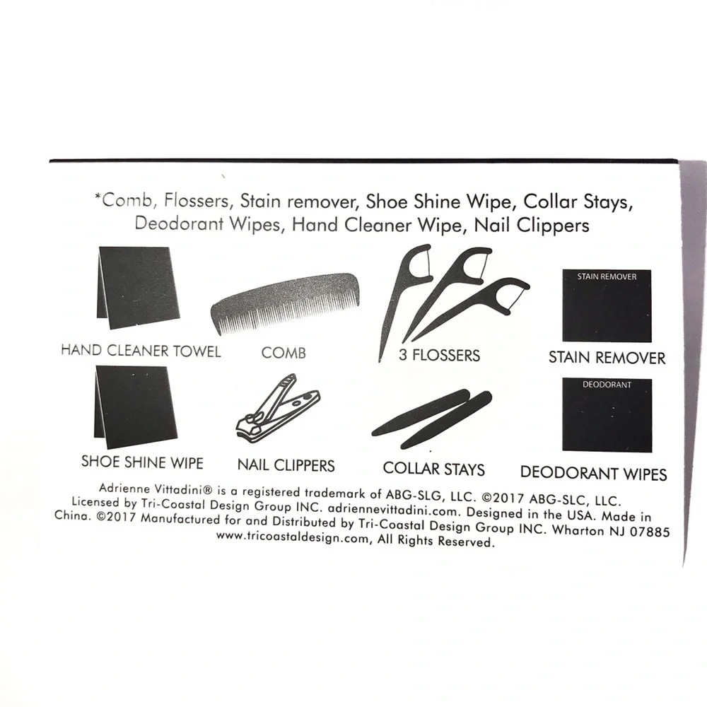 ADRIENNE VITTADINI Men’s Essentials Kit 19 Pieces NEW